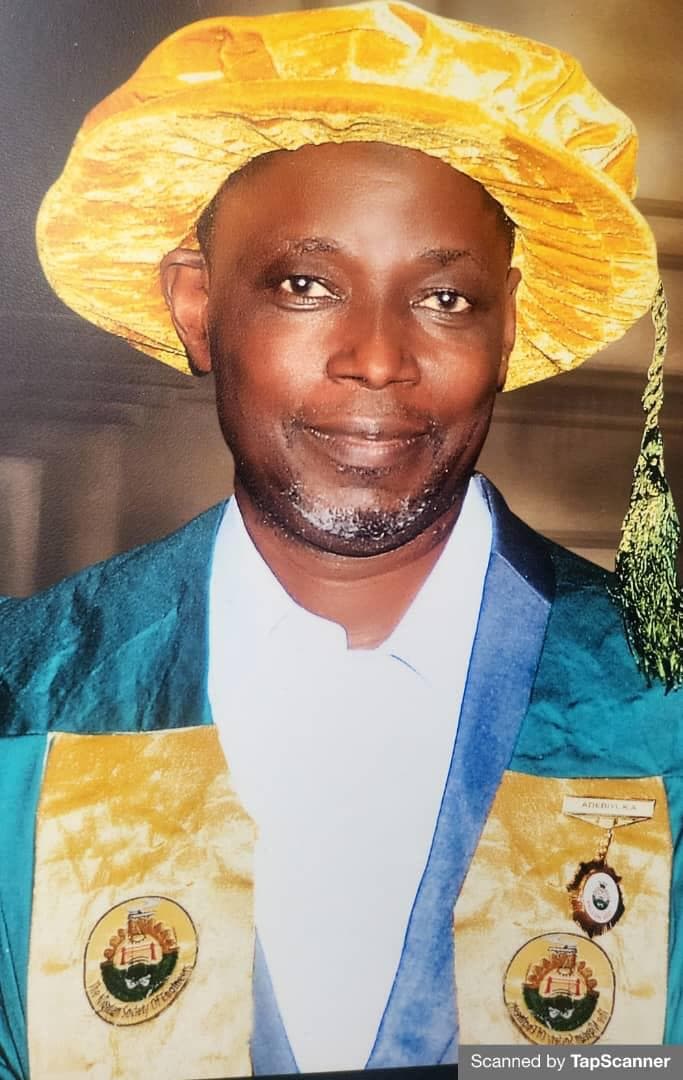 Portrait of Engr. Prof. Kazeem Adenkunle Adebiyi